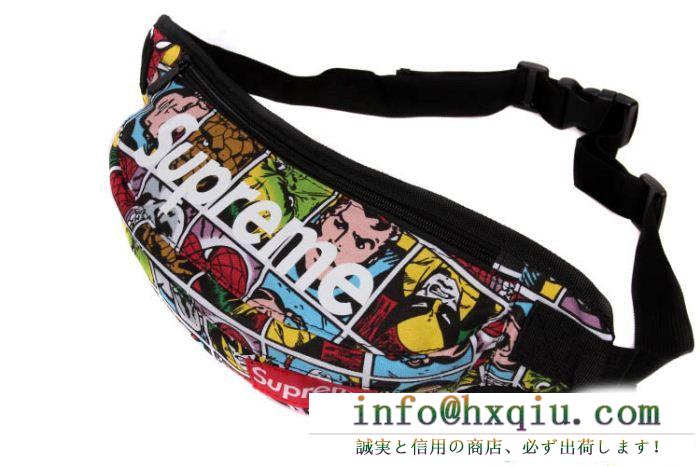 2014秋冬 欧米韓流 SUPREME シュプリーム ウエストポーチ