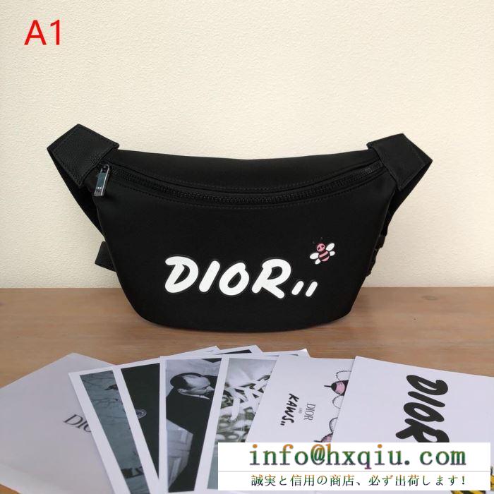 「これ欲しい!」2019ディオール 激安dior x kaws ウエストバッグ 通販 diorベルトポーチ レディース 20代女性に おすすめ
