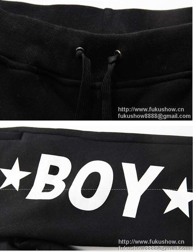 2016-2017年モデル入荷 boy london 通販ボーイロンドン メンズパンツ 秋 秋服 スウェットパンツ ブラック グレー