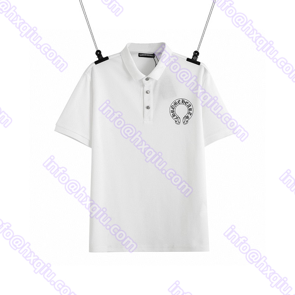 CHROME HEARTS プリントポロTシャツ 激安 偽物