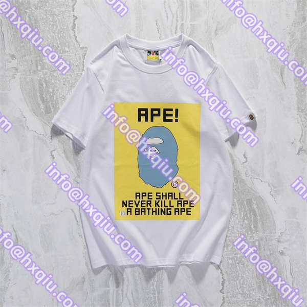 A BATHING APE丸首ネックTシャツコピー