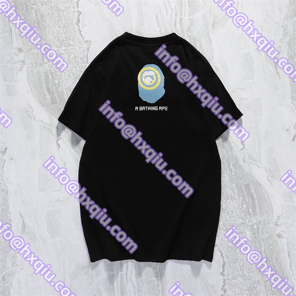 A BATHING APE丸首ネックTシャツコピー