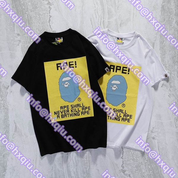 A BATHING APE丸首ネックTシャツコピー