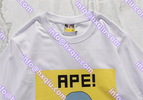 A BATHING APE丸首ネックTシャツコピー