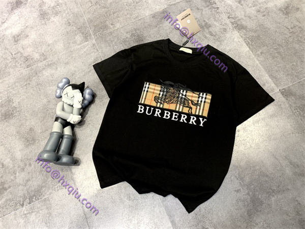 上級者アイテム半袖ＴシャツBURBERRYスーパーコピー黒色