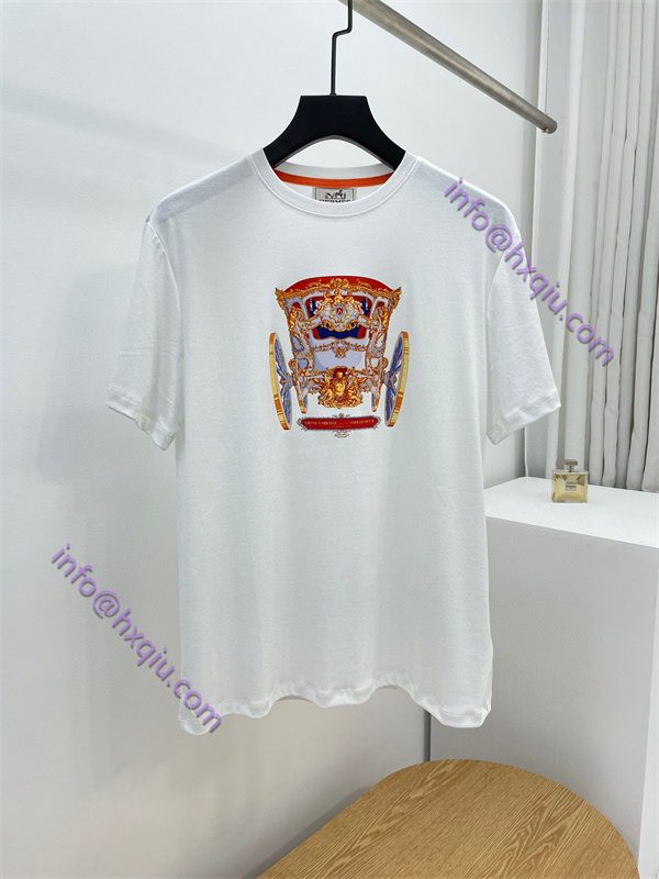 エルメス上品スタイル半袖Tシャツ透け感優しいHERMESスー エルメス上品スタイル半袖Tシャツ透け感優しいHERMESスー