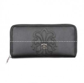 2013新作 CHROME HEARTS クロムハーツ ブラック バック 財布