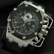 日本製クオーツ 6針クロノグラフ Audemars Piguetオーデマピゲ 腕時計 サファイヤクリスタル風防