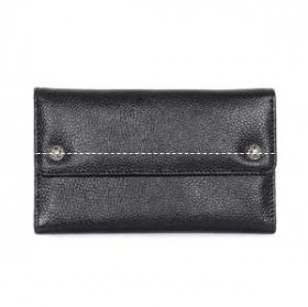 人気商品 CHROME HEARTS クロムハーツ 財布 長財布 BLACK