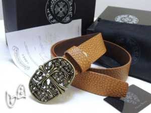 大人のおしゃれに 2014 CHROME HEARTS クロムハーツベルト 本革(牛皮)
