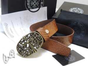 2014CHROME HEARTS クロムハーツ ベルト 売れ筋  本革(牛皮)