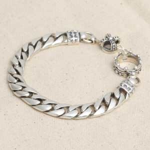 プレゼントに 2014春夏 CHROME HEARTS クロムハーツシルバー925 ブレスレット