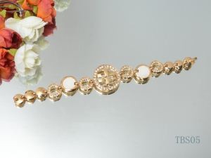 2014 秋冬 首胸ロゴ  Tory Burch トリー バーチ ブレスレット 2色可選