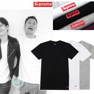 めちゃくちゃお得 2015春夏 SUPREME シュプリーム 半袖Tシャツ 3色可選