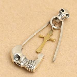 【激安】 2015 CHROME HEARTS クロムハーツ シルバー925 ブローチ