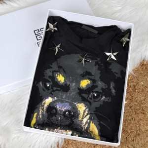 2015春夏 高級感ある GIVENCHY ジバンシー カップルペアルック 半袖Tシャツ 男女兼用