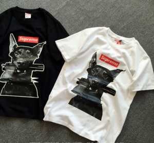 SUPREME シュプリーム 半袖Tシャツ 2016春夏 2色可選 ◆モデル愛用◆