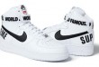 存在感のあるデザイン　【Supreme × Nike】14FW Air Force 1 High エアーフォース１ハイ　人気販売　シューズ.