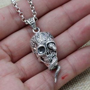 値下げ！2016 CHROME HEARTS クロムハーツ シルバー925 ペンダントトップ スカル