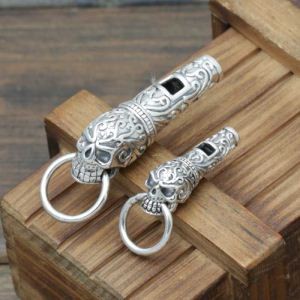 大特価 2016 CHROME HEARTS クロムハーツ シルバー925 ペンダントトップ 口笛 2色可選