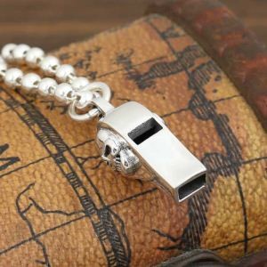 贈り物にも◎ 2016 CHROME HEARTS クロムハーツ シルバー925 ペンダントトップ 口笛