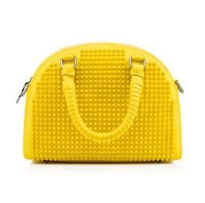 夏にぴったり クリスチャン ルブタン Christian Louboutin 2016年春夏新作 2WAYバッグ イエロー 2016.