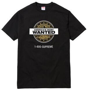 快適な着心地！Supreme シュプリーム　半袖Tシャツ　ブラック　メンズ　2016.