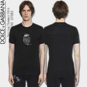 2016 美品!Dolce&Gabbana ドルチェ&ガッバーナ 半袖Tシャツ