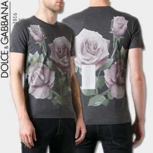 2016 抜群の雰囲気が作れる! Dolce&Gabbana ドルチェ&ガッバーナ 半袖Tシャツ 3色可選