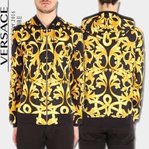 SALE開催 2016秋冬 VERSACE ヴェルサーチ パーカー 2色可選