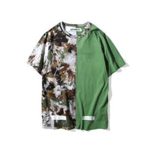 落ち着いた感覚 OFF-WHITE 今からの季節にピッタリ！半袖 2017春夏 シンプル