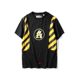 ファション性の高い 2017春夏 OFF-WHITE オフホワイト 大絶賛! 半袖Tシャツ 収縮性のある