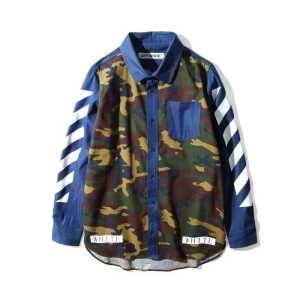 OFF-WHITE 2017春夏 ブルゾン 迷彩 オリジナルプリント モデル大絶賛?