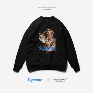 undercover×Supreme プルオーバーパーカー ブラック 2017  着心地抜群