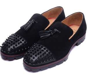 めちゃくちゃお得2017最新入荷 CHRISTIAN LOUBOUTINフラットシューズ クリスチャンルブタン