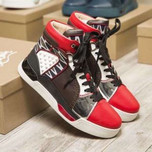 大好評?  2017クリスチャンルブタン Christian Louboutin ハイトップシューズ