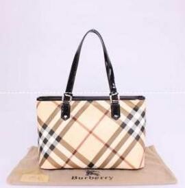 春夏新作2017 BURBERRY バーバリー コピー バッグ レディース チェック柄 ハンドバッグ レザー キャンバス エナメル