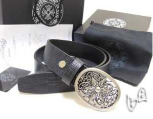 超激得定番クロムハーツ CHROME HEARTS コピー オーバル スター バックル 牛革 おしゃれ ビジネス おしゃれ ゴルフ レザーベルト