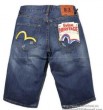 2017年 春夏新作 エヴィス ジーンズ EVISU メンズ デニムパンツ ジーパン ショートパンツ メンズ ダメーパンツ 人気新品入荷