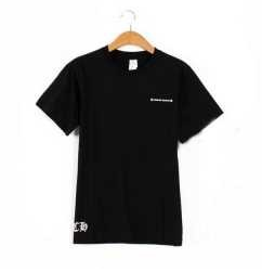 春夏人気セール新品CHROME HEARTS クロムハーツ バッククロス Tシャツ カジュアル クルーネック 半袖 2色可選