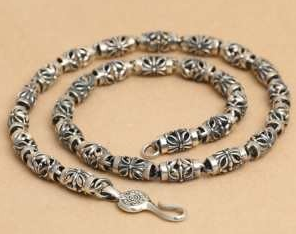 品質保証得価CHROME HEARTS クロム ハーツ ネックレス コピー チェーン シルバー925 アクセサリー メンズ レディース
