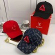 品質保証安いSUPREME シュプリーム ルイヴィトン コラボ ロゴ 総柄 ベースボールキャップ ユニセックス 帽子 3色可選
