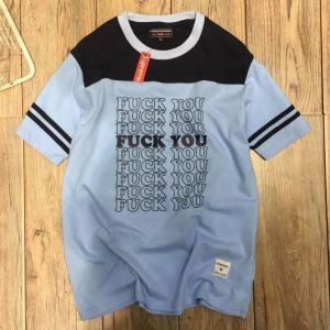 爆買い2018 シュプリーム tシャツ レディース 人気 SUPREME 半袖 Tシャツ クルーネック FUCK YOU プリント 綿 高品質 ブラック ホワイト 多色