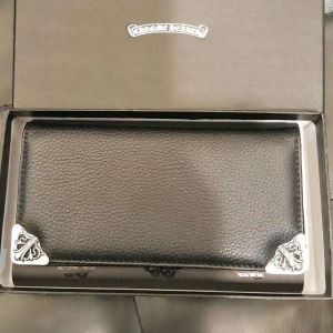 お買い得高品質CHROME HEARTS クロム ハーツ 財布 コピー シングル フォールド グロメット 二つ折り財布  ロングウォレット