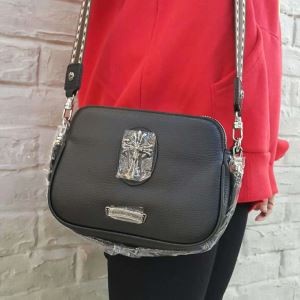 数量限定格安CHROME HEARTS クロムハーツ バッグ ショルダー 斜め掛け レザー 本革 カジュアル 軽量 鞄 男女兼用