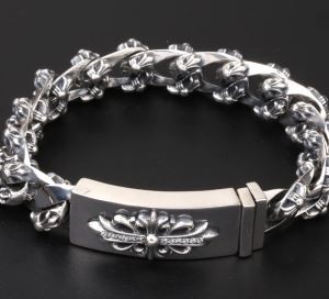 CHROME HEARTS クロス十字架 クロムハーツ ブレスレット メンズ
