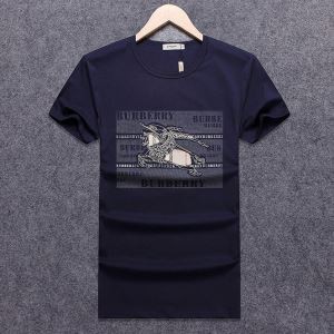 春夏お買い得高品質BURBERRYバーバリー tシャツ メンズロゴプリントクルーネックカットソー半袖3色可選