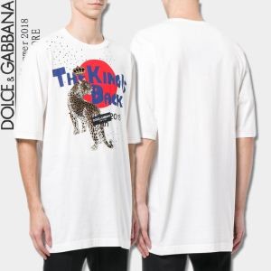 雑誌掲載のアイテム Dolce&Gabbana ドルチェ＆ガッバーナ Tシャツ\\半袖2色可選 驚きの破格値