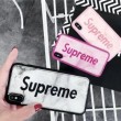 ケース カバー 3色可選 シュプリーム SUPREME 【2018トレンド】 iphone6 おしゃれな美品