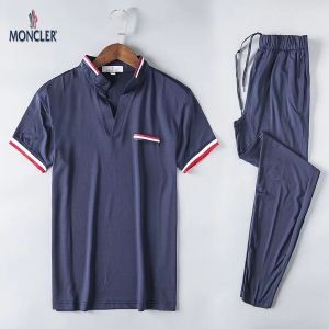 上下セット今年活躍した 2018年トレンド  MONCLER 2色可選半袖Ｔシャツモンクレール